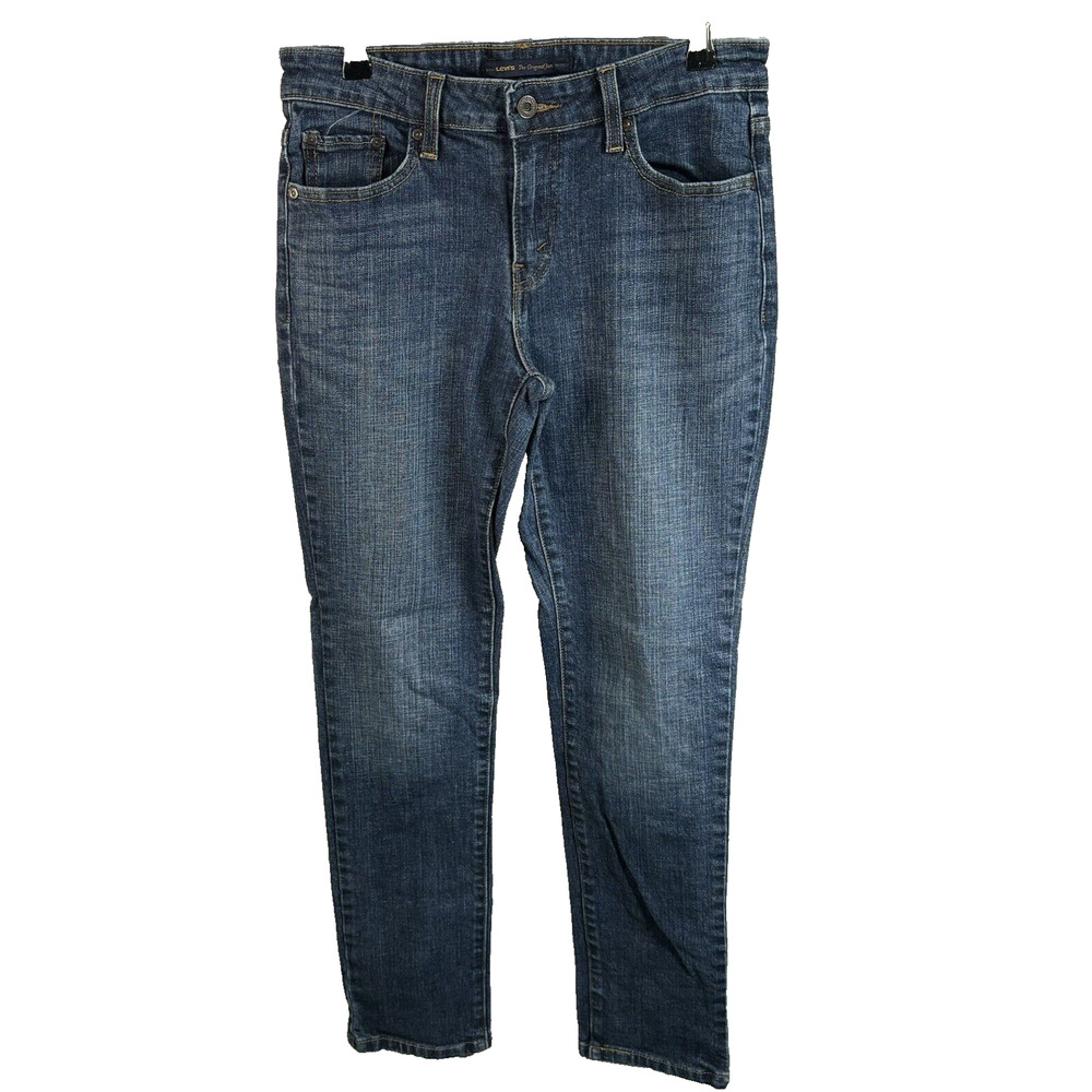 Levi’s Mid Rise Skinny Jeans Women's Size 8M Medium Wash Blue Great Condition